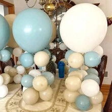 Lote de 10 piezas/6 piezas/4 piezas/2 piezas de soportes para globos de 35 cm/13.78 pulgadas, soporte de columna para globos con tul para decoración de mesas en cumpleaños, bodas, fiestas, vuelta al cole, San Valentín