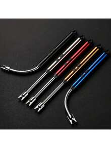 Luxury Rechargeable USB Electronic Electric Stove Lighter - Blue - View 4