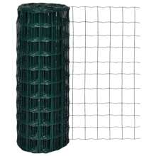 Green Steel Euro Fence 10 Meter By 1 Meter Durable Garden Boundary Security Panel - Green - View 1