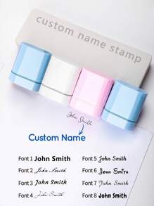 1 con dấu tên màu trơn cho quần áo trẻ em, con dấu tên chống thấm nước được cá nhân hóa cho học sinh và doanh nghiệp sử dụng, con dấu tên tùy chỉnh cho quần áo, con dấu chữ ký viết tay, có thể tái sử dụng, con dấu niêm phong, nhỏ gọn, không cần ủi, tùy chỉnh, cá nhân hóa, độc đáo, quà tặng lý tưởng cho anh ấy, cô ấy, học sinh, công nhân cho ngày kỷ niệm, chống nấm mốc, trang trí, có thể tái sử dụng, tinh tế, đáng yêu, chất lượng cao, độc đáo, quà tặng lý tưởng cho anh ấy, làm mới nhà cửa, đồ thủ công tùy chỉnh, không gian ấm áp - nhiều màu - Xem 1
