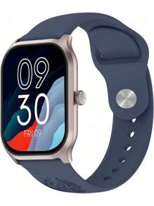 Smartwatch My Watch 8 Pro Haiz Smart Watch 2.01" Full Touch Screen IP67 Water Resistant With 100+ Sports Modes Voice Assistant Make And Receive Calls - 藍色 - 查看 1