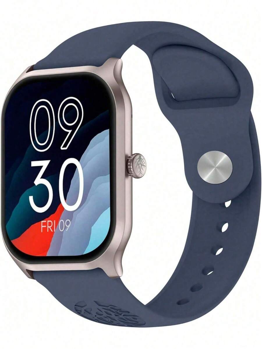 Smartwatch My Watch 8 Pro Haiz Smart Watch 2.01" Full Touch Screen IP67 Water Resistant With 100+ Sports Modes Voice Assistant Make And Receive Calls - 藍色 - 查看 1