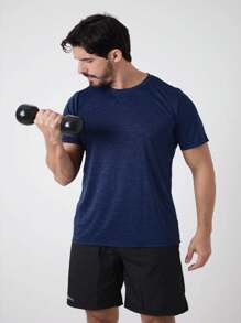 Men T-Shirts - 藍色 - 查看 6