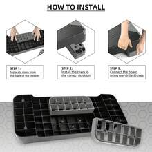 ACTIVE FOREVER Steppers For Exercise , Aerobic Step Board And Height Adjustable, Non-Slip Fitness Stepper Equipment For Exercise Workout Home Office - 68cm-二層-灰色 - 查看 4
