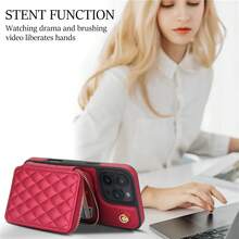 兼容 iPhone 16/15/14/13/12/11 系列手机壳钱包、斜挎拉链带 RFID 屏蔽卡槽支架、挂绳和手提带翻盖皮革保护套适用于 iPhone 适合圣诞节、生日、新年礼物、冬季、送给家人、朋友、生日、女朋友、男朋友的礼物