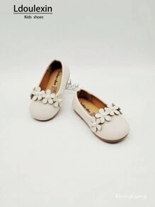 Nuove Scarpe da principessa con suola morbida anti-scivolo per ragazze, con motivo floreale casual, adatte per primavera, estate e autunno