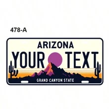 Custom Your Text Metal Plate United States Tin Sign Plate Customized Text Personalized Name Hawaii Poster For Bar Cafe 12x6 Inch Gifts Birthday Graduation - A - View 19