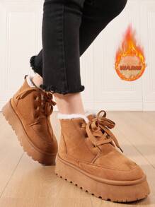 2024 New Winter Snow Boots For Women Platform Warm Boots Matin Boots Winter With Cotton Ankle Boots