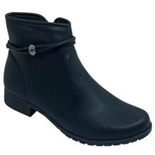 Dakota Women's Titanium Boot With Zipper Closure - 黑色 - 查看 1