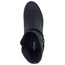 Dakota Women's Titanium Boot With Zipper Closure - 黑色 - 查看 7