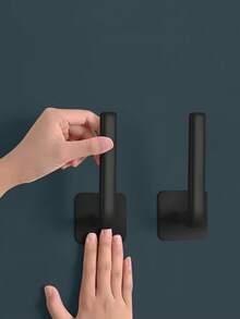 4 个帽子挂钩 帽子衣架 帽子架 无需打孔 可挂钥匙、帽子、毛巾 自粘式 杂物挂钩 节省家庭空间 收纳储物 适用于入口、走廊、浴室、卧室、家庭、宿舍 - 彩色 - 查看 4