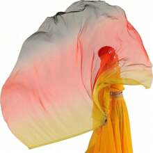 Dance Worship Flag Worship Flag Guard Flag Praise Dance Flag 140 * 140cm - Multicolor - View 2