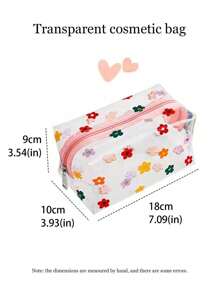 可爱蓝色蝴蝶结透明便携式化妆包、防水洗漱用品收纳袋、大容量铅笔盒、可爱透明化妆包、房间装饰、包、化妆包、梳妆台、旅行、化妆包、旅行必需品、收纳袋、收纳、旅行必需品、化妆品收纳袋、化妆包、化妆品收纳袋、收纳袋、洗漱用品包、桌面收纳袋、化妆包、化妆收纳袋、梳妆配件、化妆包、化妆包 - 彩色 - 查看 9