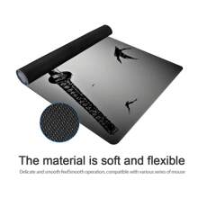 Tấm lót chuột cỡ lớn chủ đề kiếm Samurai, tấm lót bàn phím chơi game cỡ lớn, tấm lót bàn máy tính văn phòng, có đế cao su chống trượt, viền khâu, tấm lót chuột chơi game có thể giặt được khi trở lại trường - Katana - Xem 5