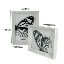 Kit 10x15 15x20 20x25 PVC Plastic Glass Frame Horizontal And Vertical Amigold - 白色 - 查看 3