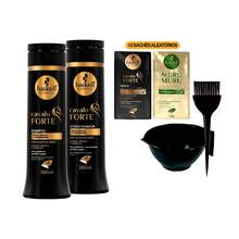 Haskell Cavalo Forte Shampoo/Cond 300ml + Bowl/Sachets - 黑色 - 查看 2