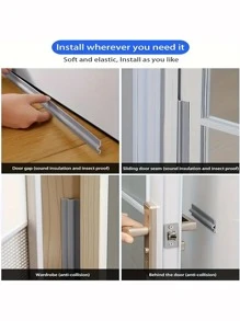 1 件门窗密封条、挡风雨隔热工具、窗户隔音自粘防风雨胶带 - 防风、防尘、防雨、降噪密封胶带、贴纸、墙贴花、用于家居装饰的乙烯基贴花、春季装饰品让您的家焕然一新、拉玛装饰贴纸礼物生日毕业