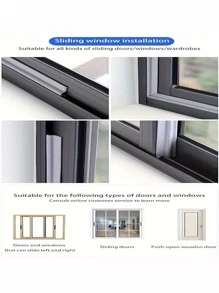 1 件门窗密封条、挡风雨隔热工具、窗户隔音自粘防风雨胶带 - 防风、防尘、防雨、降噪密封胶带、贴纸、墙贴花、用于家居装饰的乙烯基贴花、春季装饰品让您的家焕然一新、拉玛装饰贴纸礼物生日毕业