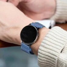 Correa de nilón de 20 mm y 22 mm para Galaxy Watch 7/6/5/4/FE/Active 2 de 40 mm y 44 mm / Galaxy Watch 5 Pro de 45 mm / 4 Classic de 42 mm y 46 mm / Galaxy 6 Classic de 43 mm y 47 mm, paquete de 6 correas deportivas de bucle de tela para mujer y hombre