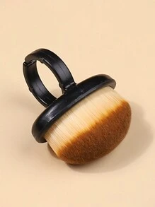 MAOMIA 1pc Ring Nail Cleaning Brush Easy To Use Nail Art Brush Suitable For Nail Salon Cleaning Tools