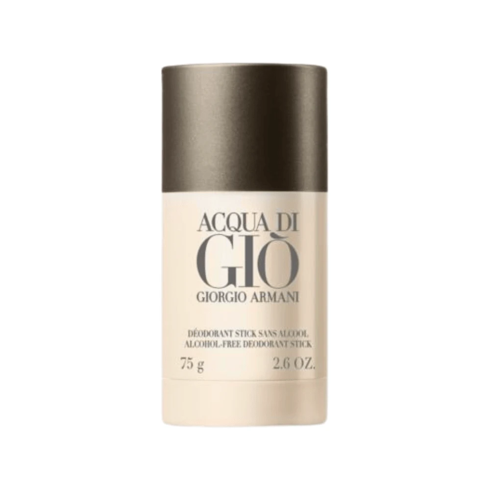 Acqua Di Gio By Giorgio Armani Deodorant Stick For Men 2.6oz/75g – Long-Lasting Alcohol-Free Fresh Citrus Scent, Aquatic Woody Fragrance Deo Stick By Armani Parfums - Clear - View 1