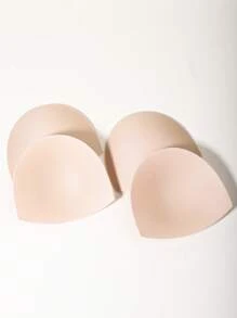 可重复使用的半圆形胸垫，隐形不凸起，柔软舒适，丰胸设计，适合派对、海滩、宴会及各种场合。 - 彩色 - 查看 8