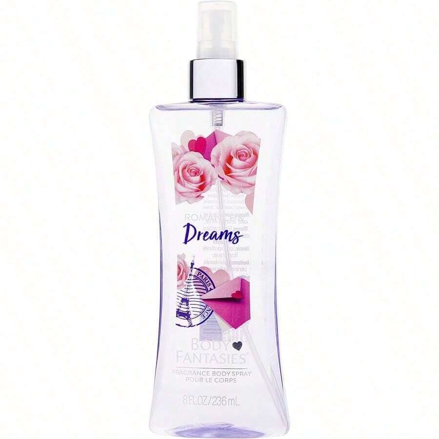 Body Fantasies Romance & Dreams By Body Fantasies Women Bergamot, Freesia, Magnolia, Pink Peony, Vanilla Orchid Body Spray 8 Oz - Clear - View 1