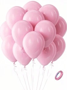 A Set Of Party Balloons, Pink Balloons For Balloon Garland Balloon Arch As Party Decorations, Birthday Decorations, Baby Shower Decorations Baby Shower Family Decorations Gifts