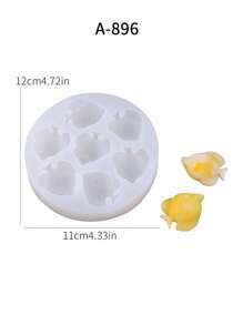 1pc Ocean Theme Fish Shape Silicone Mold For DIY Candle Making, Aromatherapy - Multicolor - View 9
