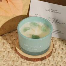 1 Nến thơm bằng đá pha lê nhiều màu sắc, hương thơm lãng mạn cao cấp, thủ công sáng tạo, không khói, hương sáp đậu nành, quà tặng lưu niệm, mùa thu, lễ hội, ngày lễ Giáng sinh, mùa đông, ngày lễ, lễ hội, quà tặng ngày lễ tình nhân, trang trí năm mới vui vẻ, trang trí phòng, quà tặng - Nhiều màu - Xem 9