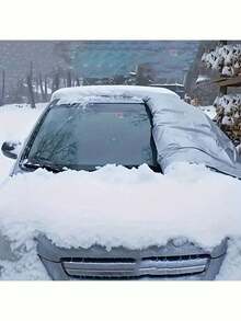 1 tấm che tuyết kính chắn gió mùa đông, tấm che nắng kính chắn gió phía trước xe hơi có thể gấp gọn di động, tấm chắn tuyết, 150*70CM - Nhiều màu - Xem 4