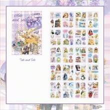 20 张/包复古防水 PET 贴纸书 - 复古剪贴膜贴纸系列，适用于日常计划和剪贴簿 - 彩色 - 查看 14