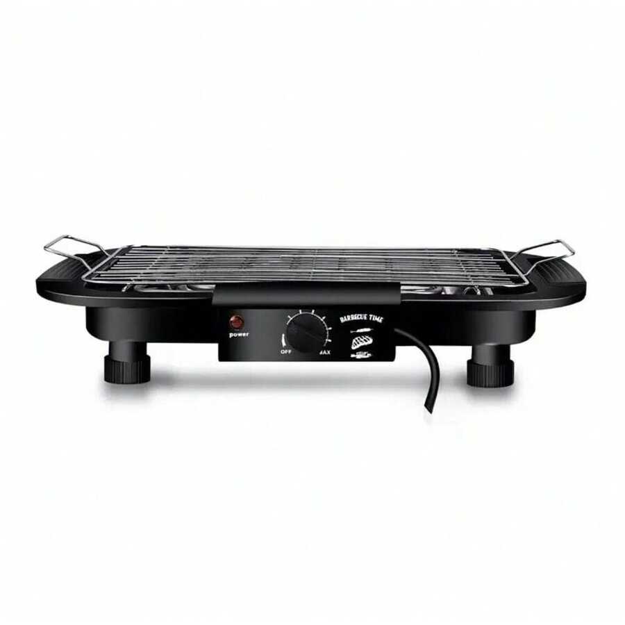 Electric Teppanyaki Table Top Grill Griddle Barbecue Plate Nonstick