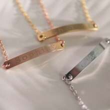 Personalized Anklet Custom Name Anklets Anniversary Gift Dainty Anklet Adjustable Ankle Bracelets - Gold - View 7