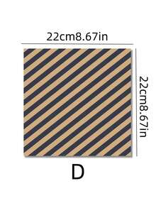 25 张复古印花羊皮纸，不粘烘焙纸，用于烹饪、烘焙、三明治包装、熟食服务（包括 2 种尺寸：7.09 英寸/8.67 英寸） - 彩色 - 查看 13