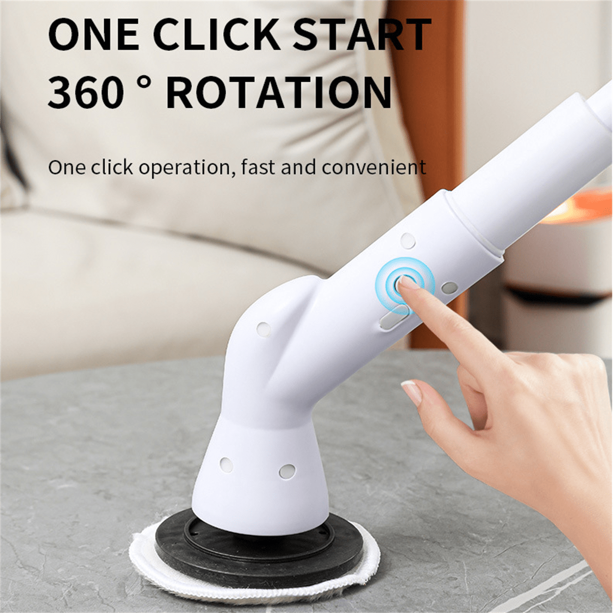 2024 New Bathroom Cleaner Brush, Shower Scrubber With Long Handle