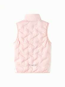 Balabala Tween Girl' Lightweight Down Vest 2024 Autumn/Winter Warm And Stylish - White Red - View 5