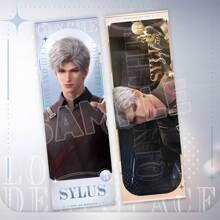 1 pieza Marcapáginas/Tarjeta con efecto holográfico brillante, que presenta a los personajes de la popular serie de anime "Amor en el Espacio Profundo", un juego romántico, un perfecto artículo de colección y accesorio que muestra a los personajes en 3D con un impactante efecto holográfico