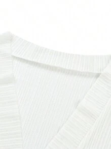 Women's Lace Patchwork Open Front Cardigan Lightweight Sheer Half Sleeve Bolero Shrug Jacket Summer Kimono Cover Up - White - View 8