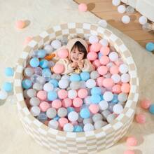 星形套装球坑球，2.15 英寸防压塑料玩具球，适用于儿童球坑、游戏帐篷和泳池乐趣 - 非常适合儿童玩耍和派对