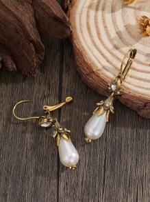 1pair Fashion Creative Retro Niche Design Bohemian Style Earrings Suitable For Women's Daily Wear - Multicolor - View 3