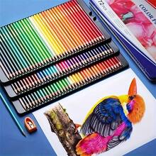 Bộ bút chì màu 12/18/24/36 màu, Bút chì màu gốc dầu vẽ tranh Graffiti cho học sinh, Đồ dùng học tập - nhiều màu - Xem 7