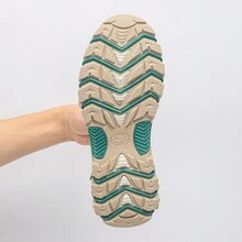 Giày đi bộ đường dài cổ cao mới 2024, Giày đi bộ đường dài chống trượt, Giày thể thao du lịch ngoài trời cho mùa thu/đông - Màu Khaki - Xem 7