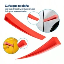 Kit De Bomba De Aire Para Abrir Puerta De Auto, Kit Desbloqueo Puerta Airbag, Herramienta Mantenimiento Reparación Desabolladuras Coche, Varilla Acero Inoxidable Extracción Interior Cuña Conductor - Negro - Ver 7