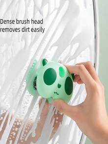 Bộ dụng cụ vệ sinh Panda Design 1 chiếc: Cọ phủ sương, Cọ chà ron, Cọ hồ bơi, Miếng gạt nước mài mòn, Thích hợp cho sàn nhà, bồn tắm, vòi hoa sen và bề mặt bếp - nhiều màu - Xem 3