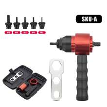 M3-M8 Electric Rivet Gun Rivet Nut Drill Bit Adapter Insert Nut Riveting Tool For Electric Drill/Hand Wrench - Red - View 6