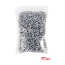 Paquete de 500 piezas de bandas elásticas de goma de diversos colores, diámetro de 16mm, para oficina, escuela, hogar, empaquetado de la vida diaria, duraderas y resistentes
