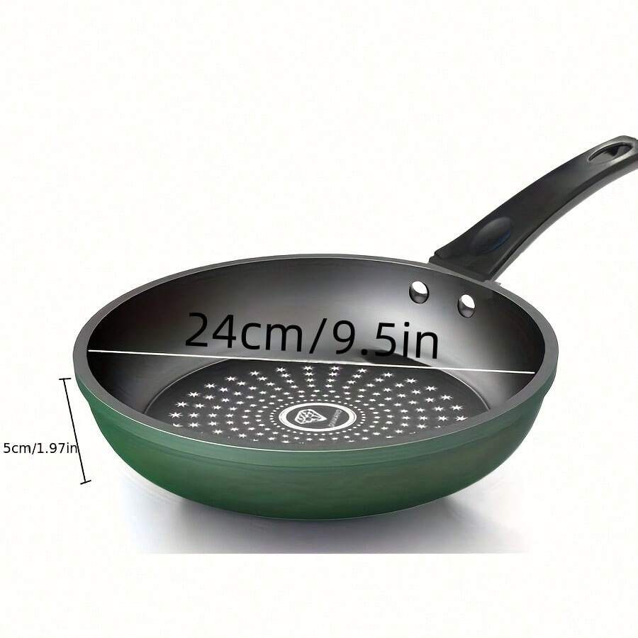 Crystal Drill NonStick Frying Pan Pan With Omelette Cooking Oil Fume
