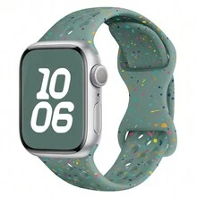 运动硅胶表带兼容 Apple Watch 表带 40 毫米 38 毫米 41 毫米 44 毫米 45 毫米 42 毫米 46 毫米 49 毫米 女式男式，柔软腕带防水替换表带兼容 Apple Watch 表带系列 10 9 8 7 6 5 4 3 2 SE Ultra - 38mm/40mm/41mm - 查看 13