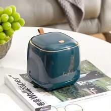 1PC Desktop Car Mini Trash Can Fashion Trash Can Home Use Dustbin Storage For Living Room Table Waste Bin - Multicolor - View 9